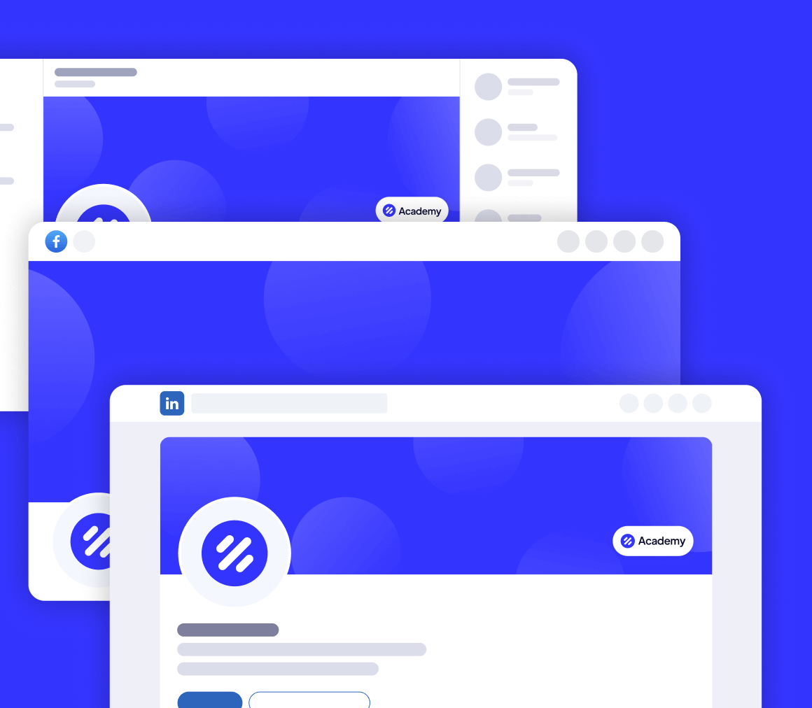 Social Media Assets - Academy Webflow Template