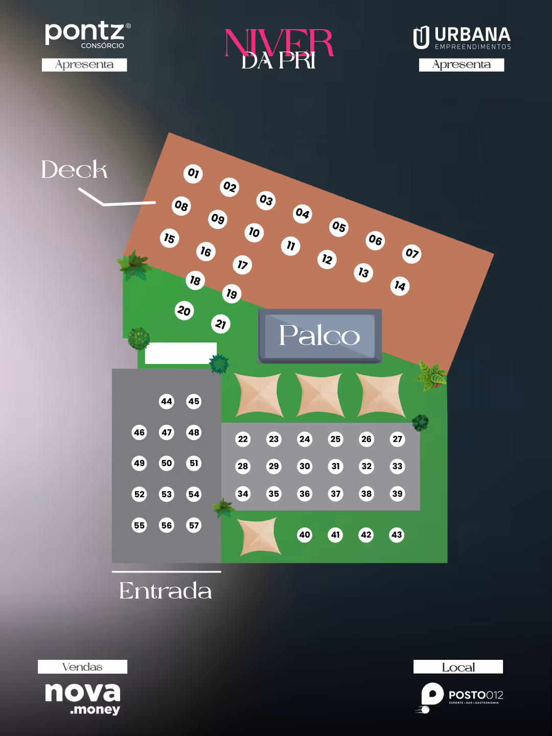 Mapa do Niver da Pri