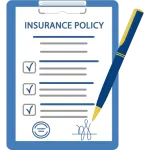 An icon of insurance instructions