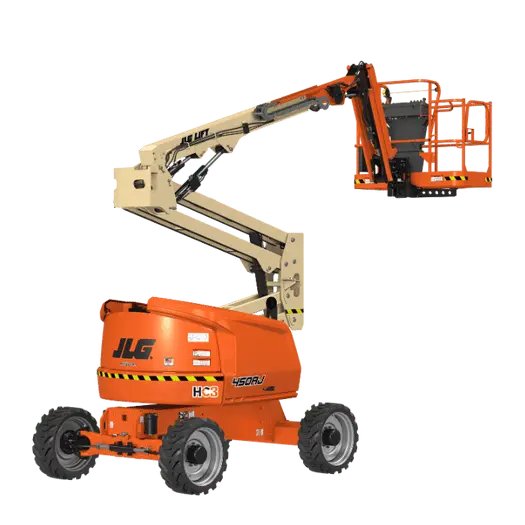 45' articulating boom lift diesel 4x4