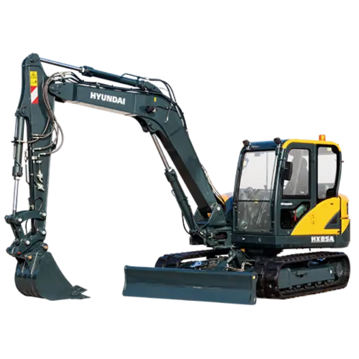 A 20,000 pound mini-excavator