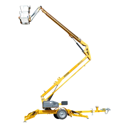 A towable boom lift