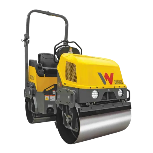 A double drum roller compactor