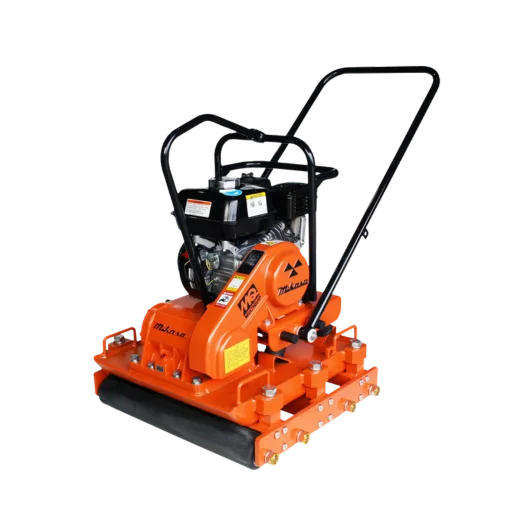 A roller paver compactor
