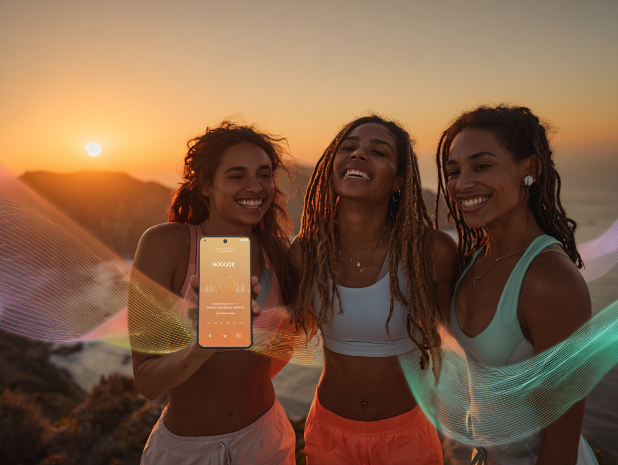 image of cycling community event