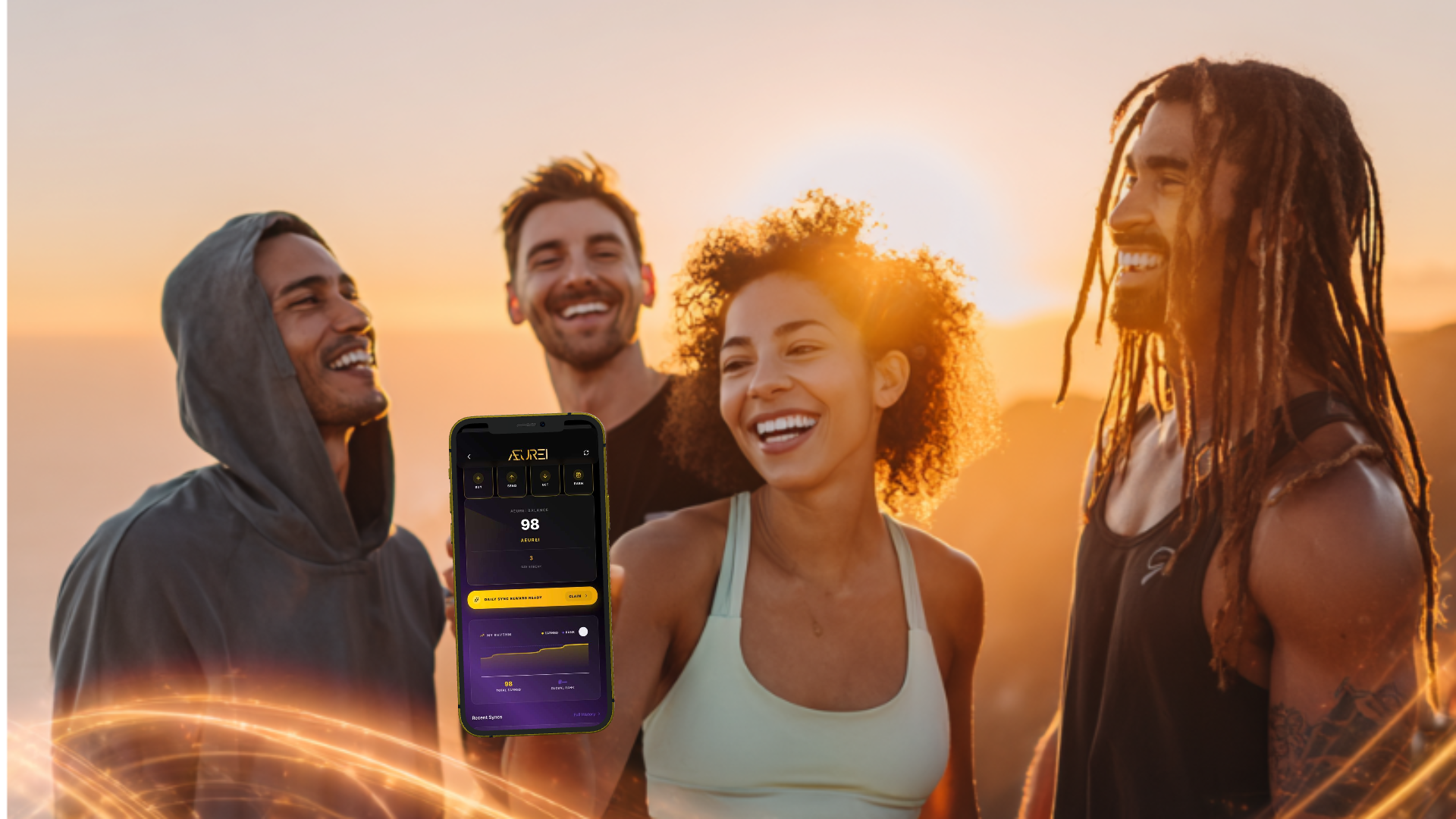 [background image] image of vineyard at sunset (for a winery)