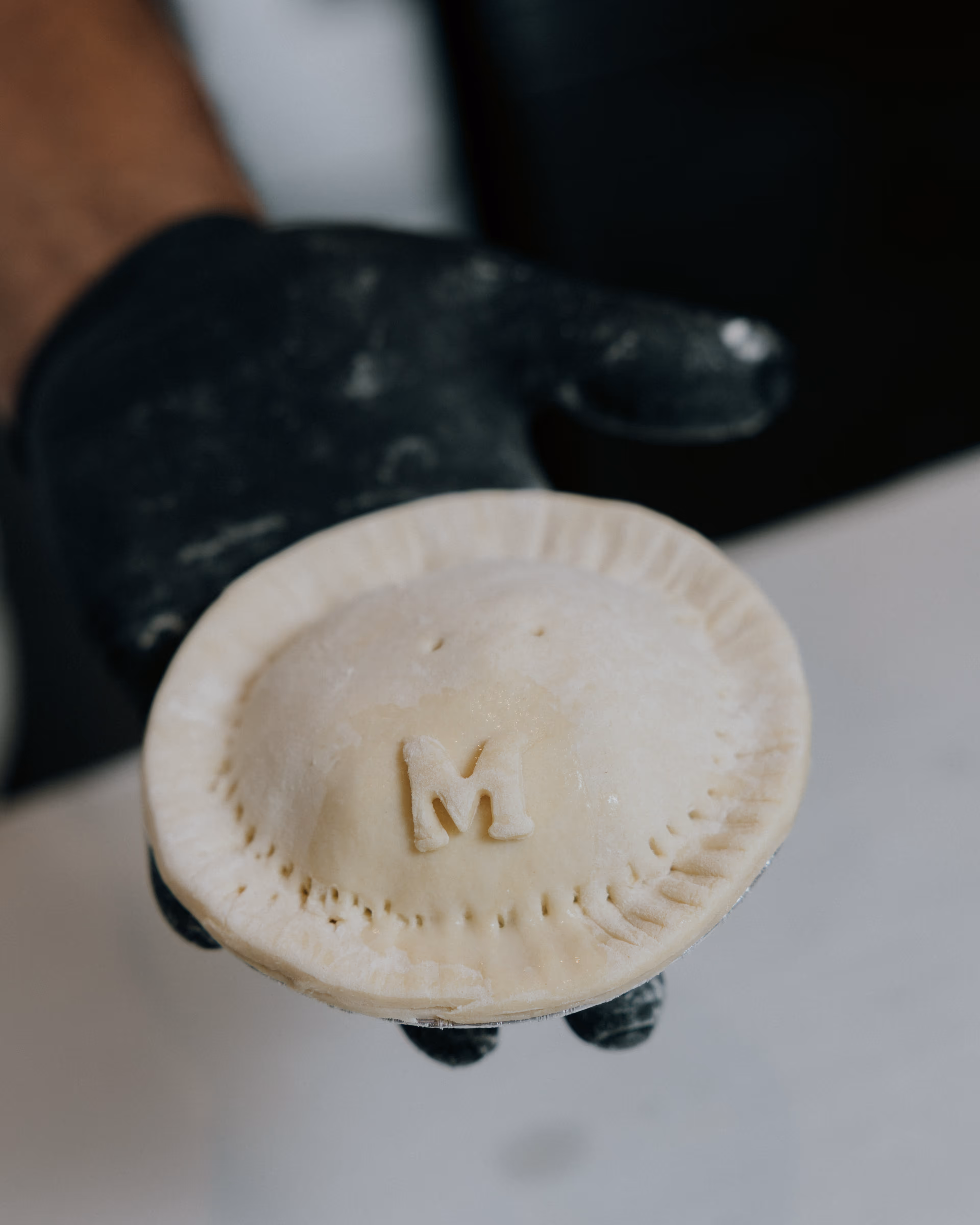 making pie