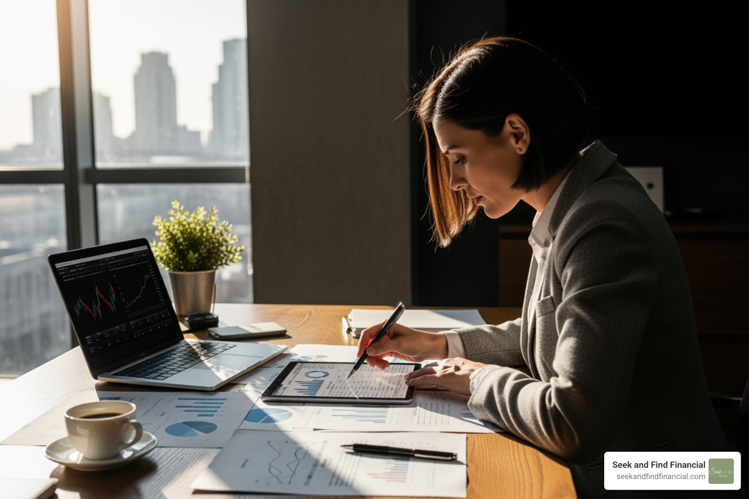 illustration of separate personal and business bank accounts and credit cards - Business owner financial planning