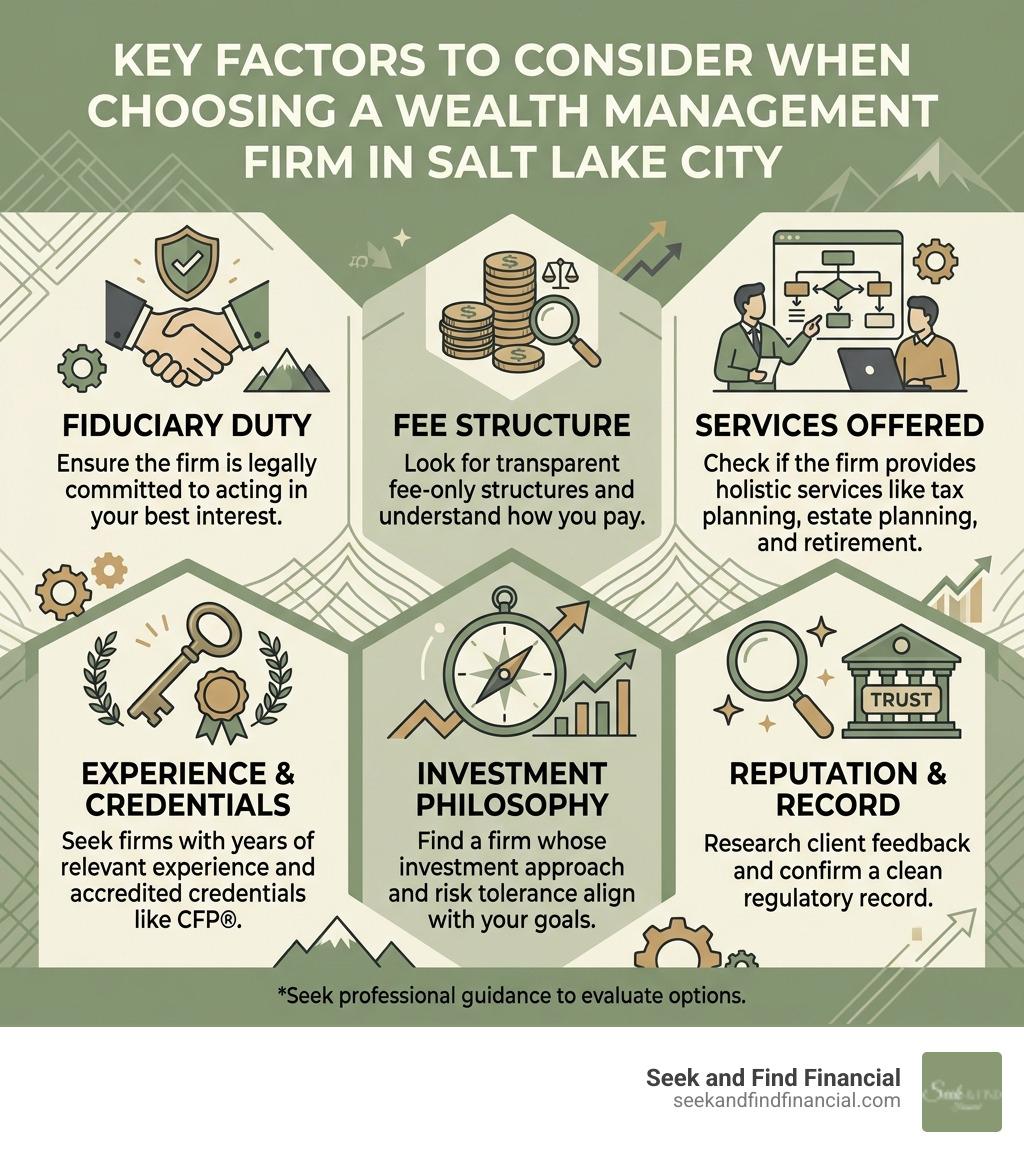 Key factors to consider when choosing a wealth management firm in Salt Lake City - wealth management salt lake city Key factors to consider when choosing a wealth management firm in Salt Lake City - wealth management salt lake city