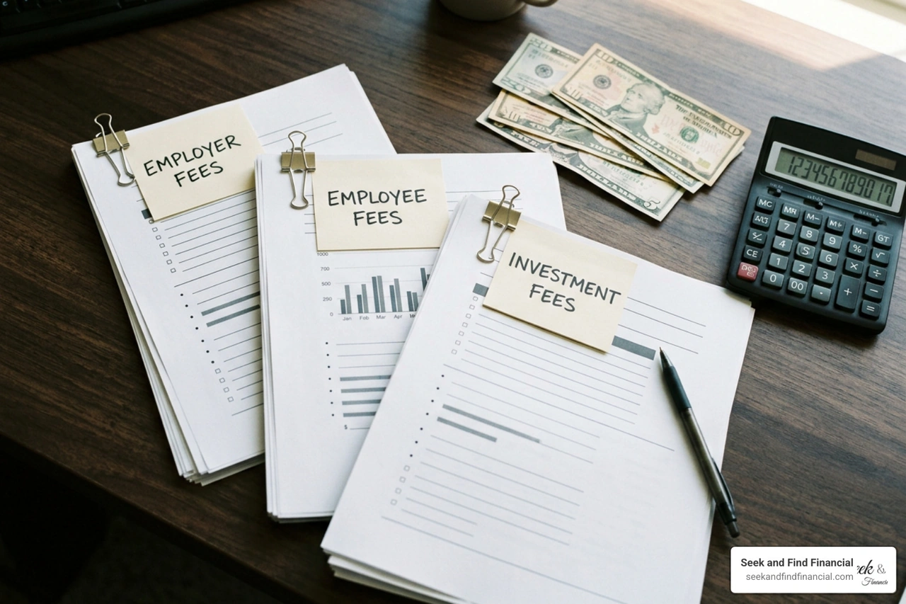 Understanding the three main types of 401k fees: employer, employee, and investment Understanding the three main types of 401k fees: employer, employee, and investment