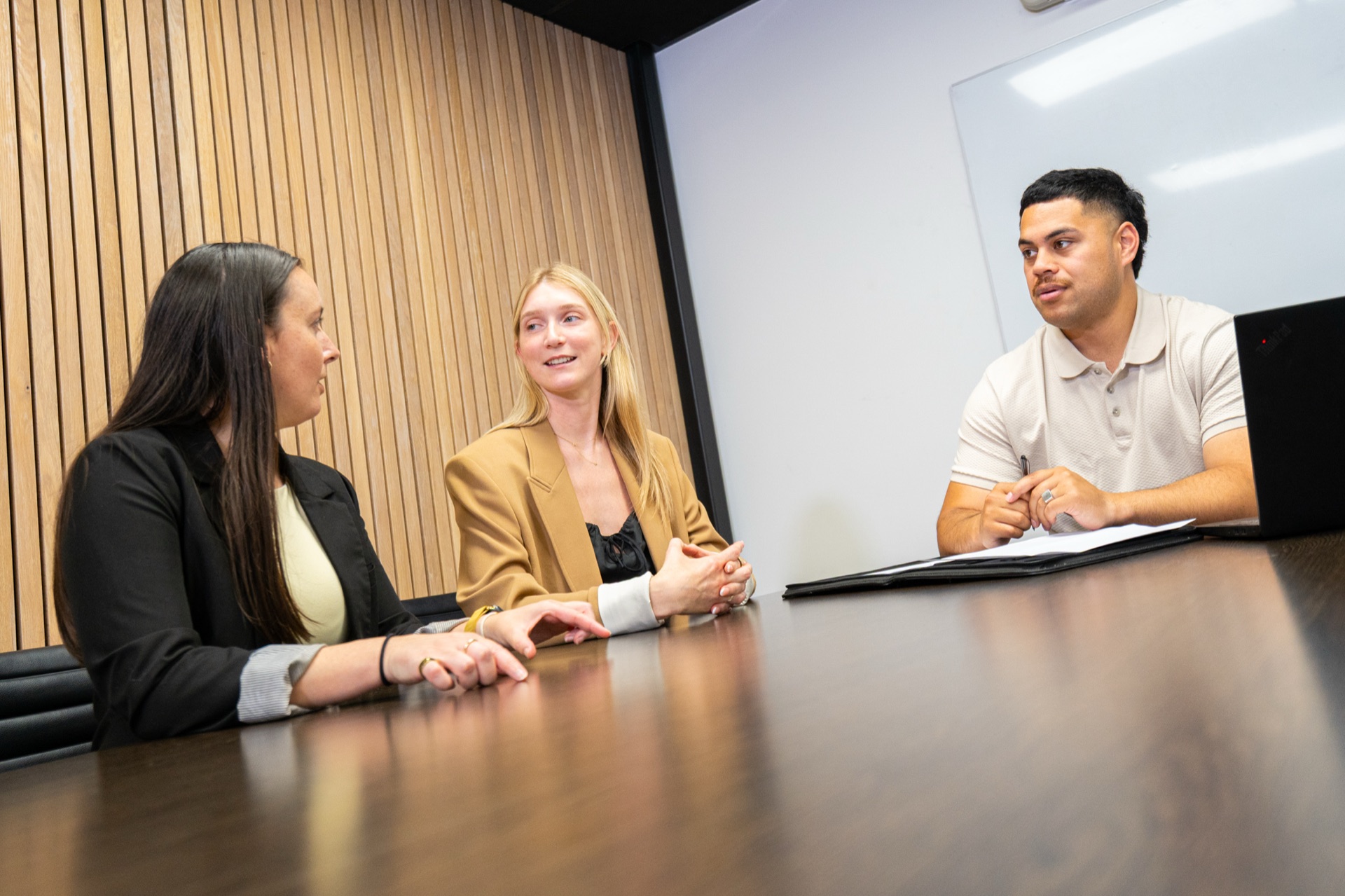 Website content for Gerrards Insurance Brokers: three films, candid photography and 116 team headshots. Video and photography by B Creative, Christchurch.