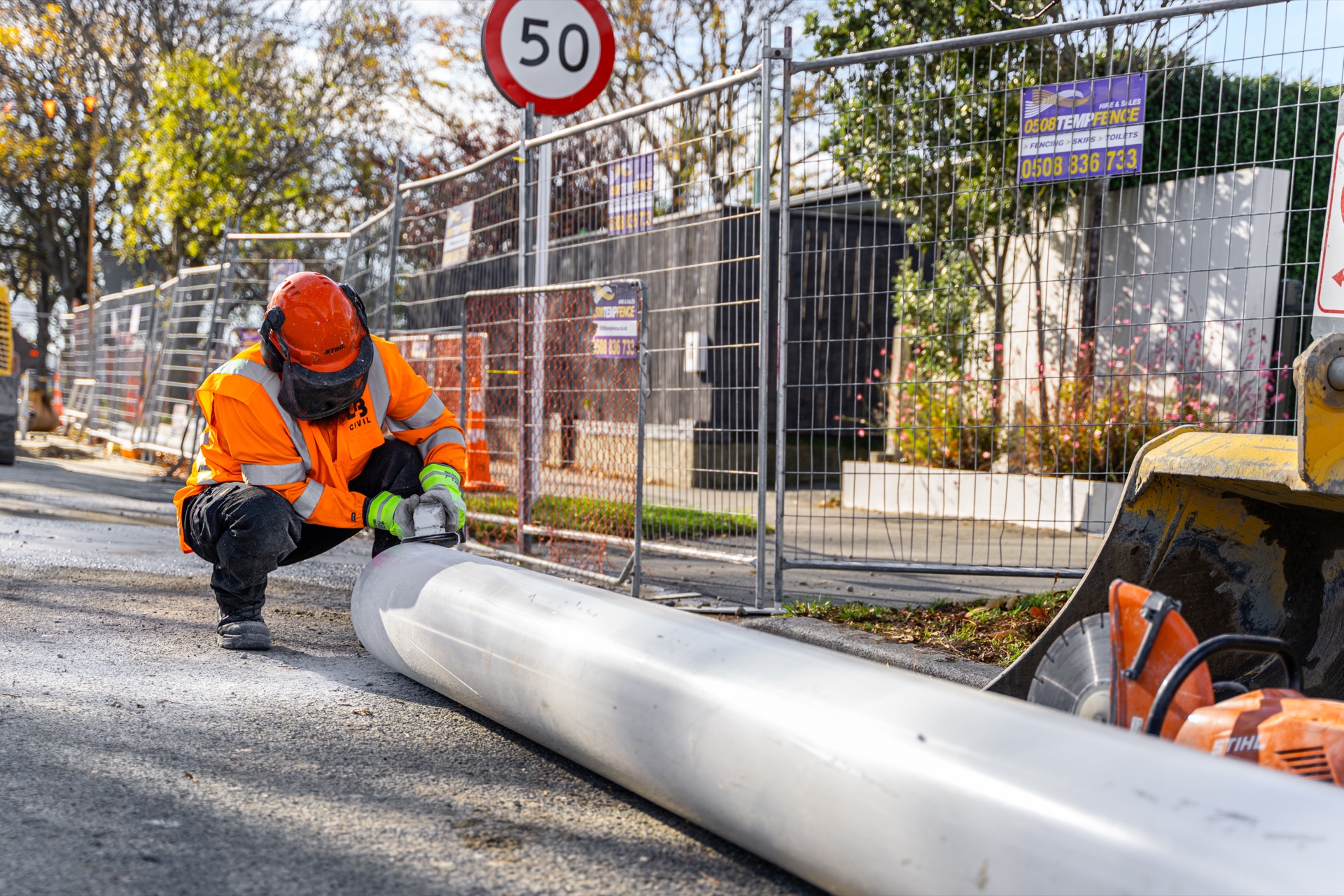 Video and photography for LB Civil on a Waltham sewer renewal with Fulton Hogan. Motion graphics explaining pipe bursting, plus 82 edited photos.