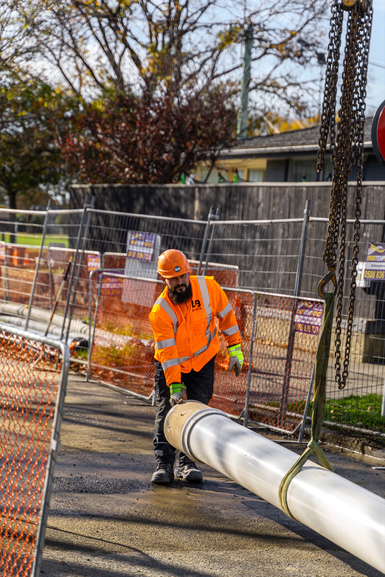 Video and photography for LB Civil on a Waltham sewer renewal with Fulton Hogan. Motion graphics explaining pipe bursting, plus 82 edited photos.