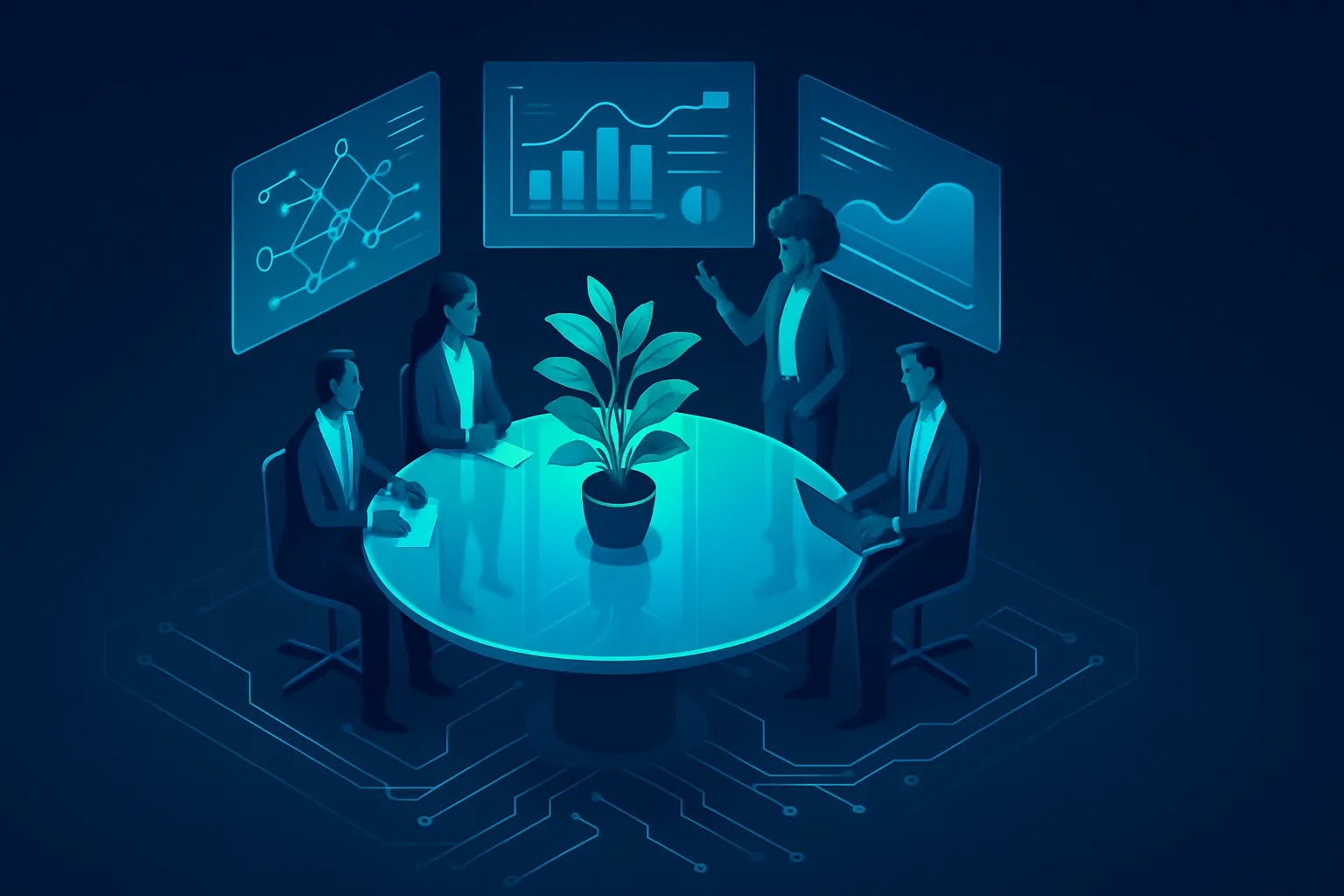 Agence Conseil IA Paris – Stratégie pour ETI | Zenextia