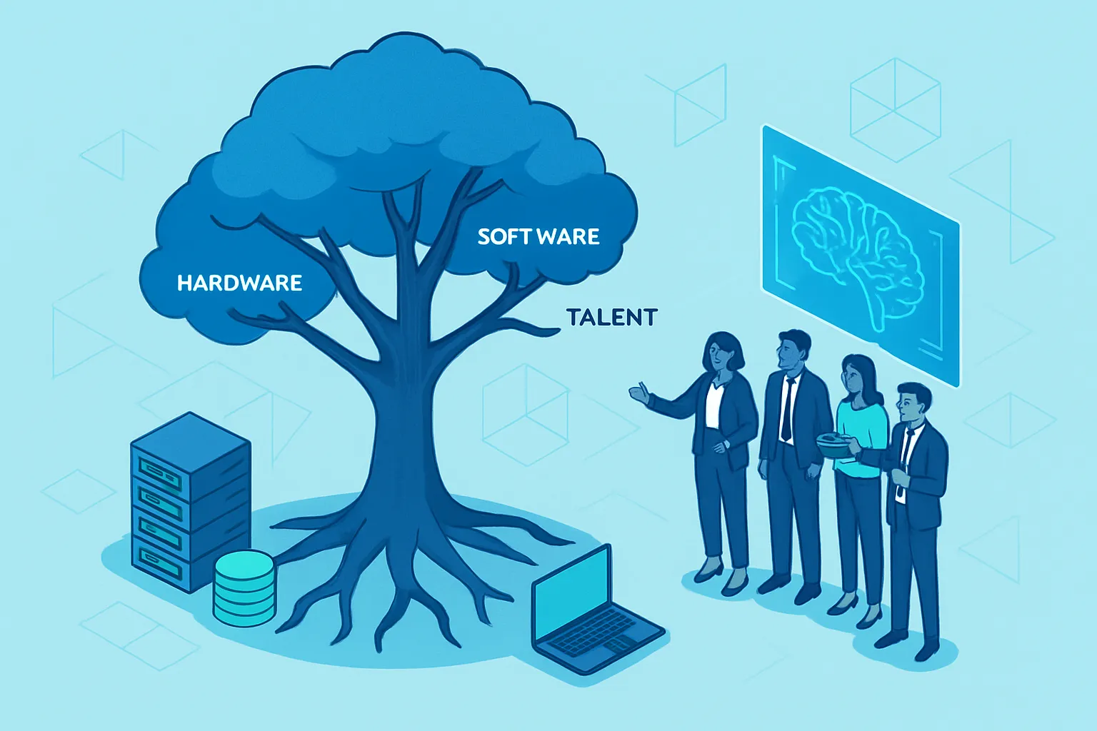 coût infrastructure IA