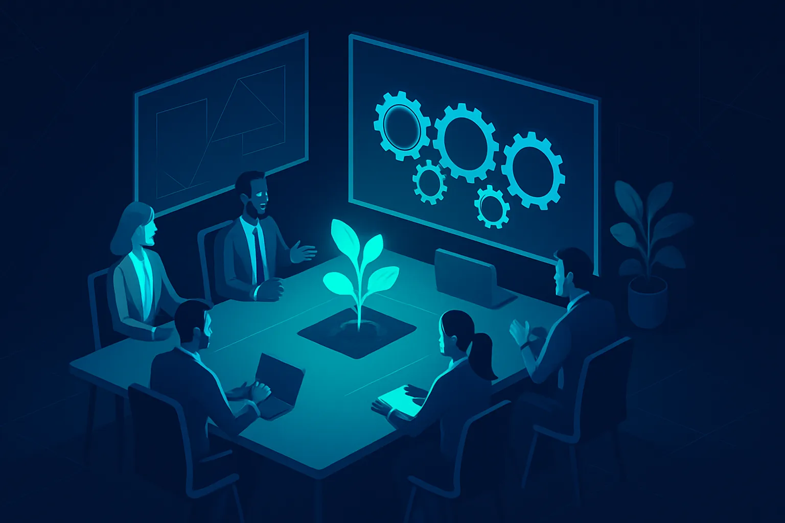 IA pour entreprise de services | 5 leviers rentables
