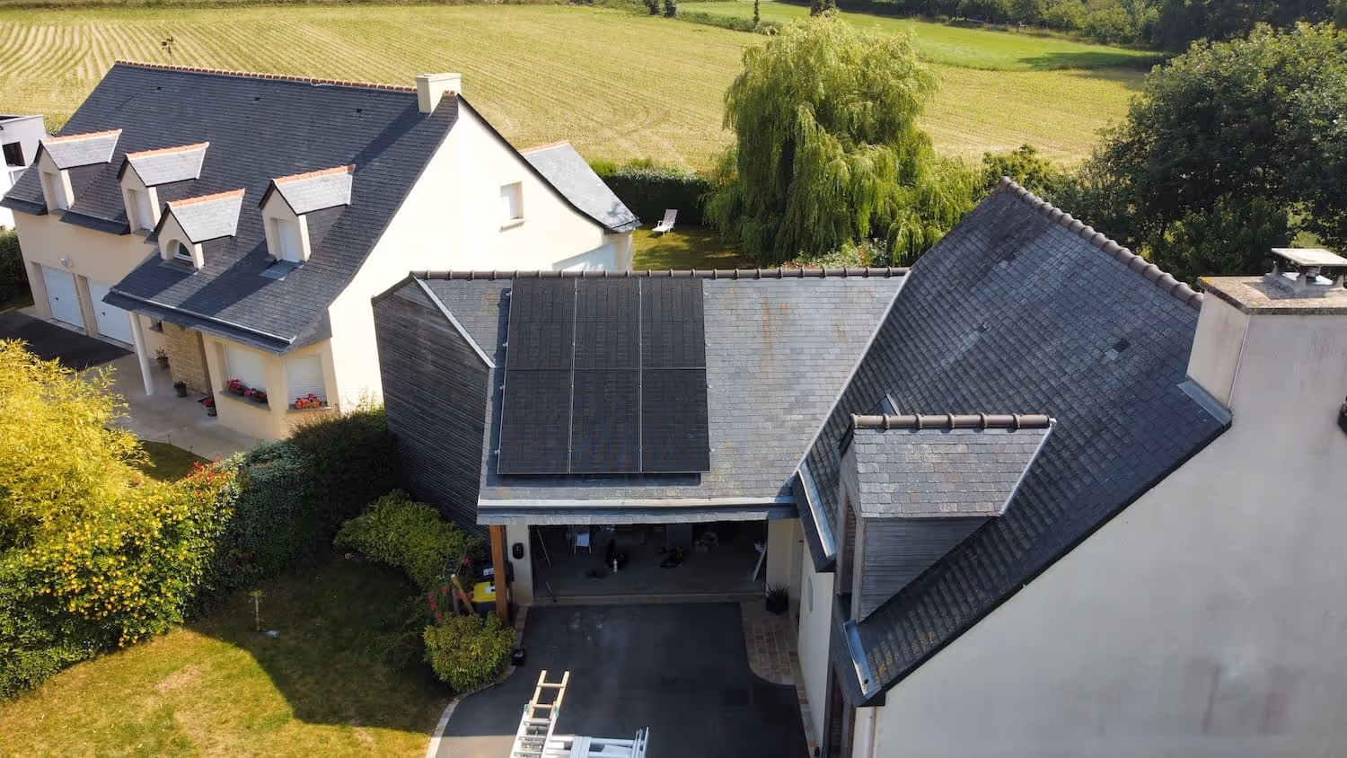 Installation de panneaux solaires pour maison