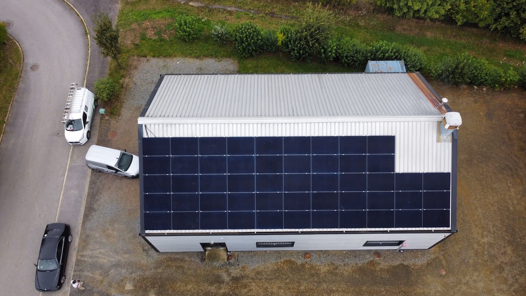Installation photovoltaique pour bâtiment professionnel