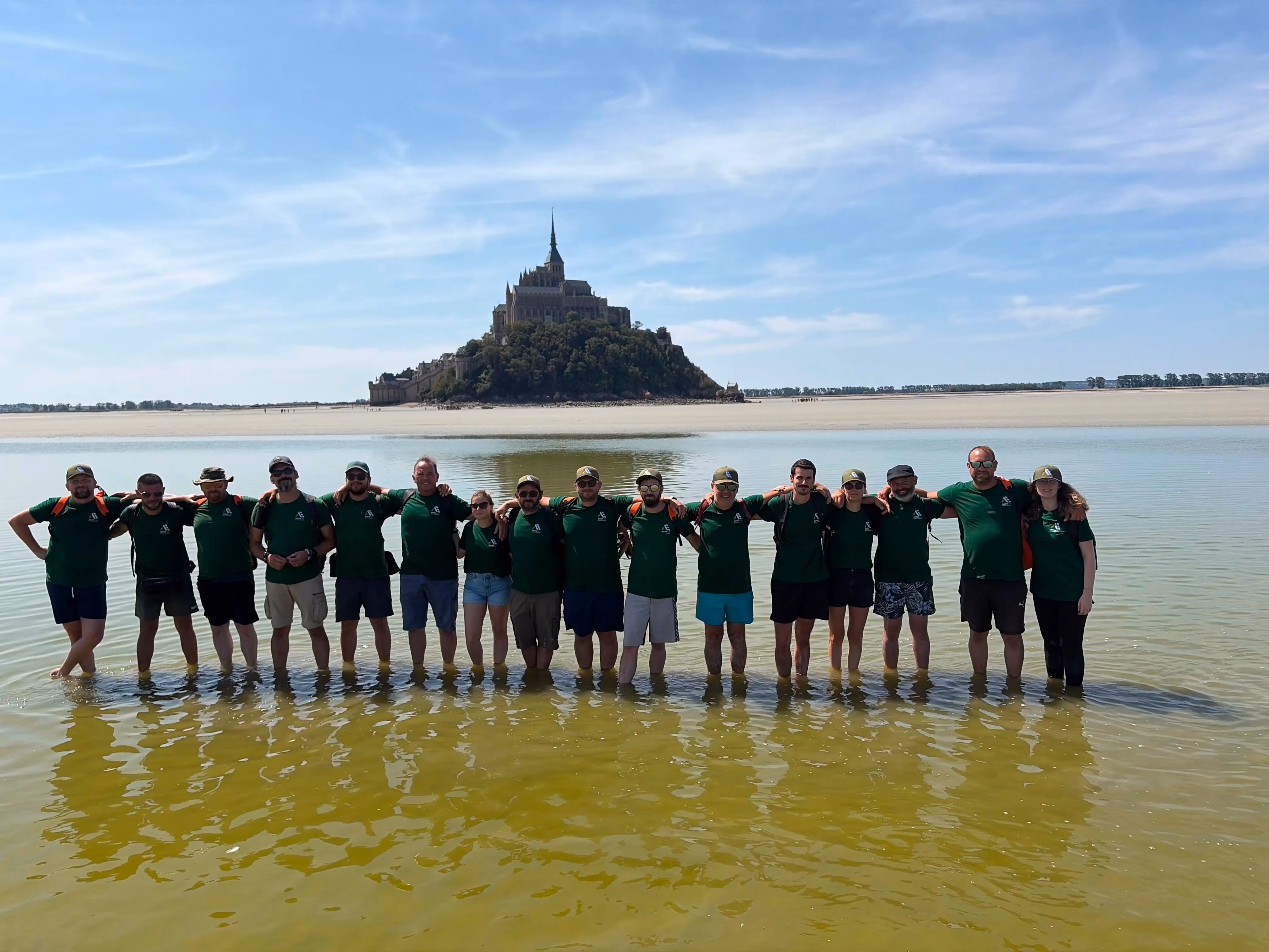 L'équipe d'installateurs salariés d'Avenir Eco en Bretagne