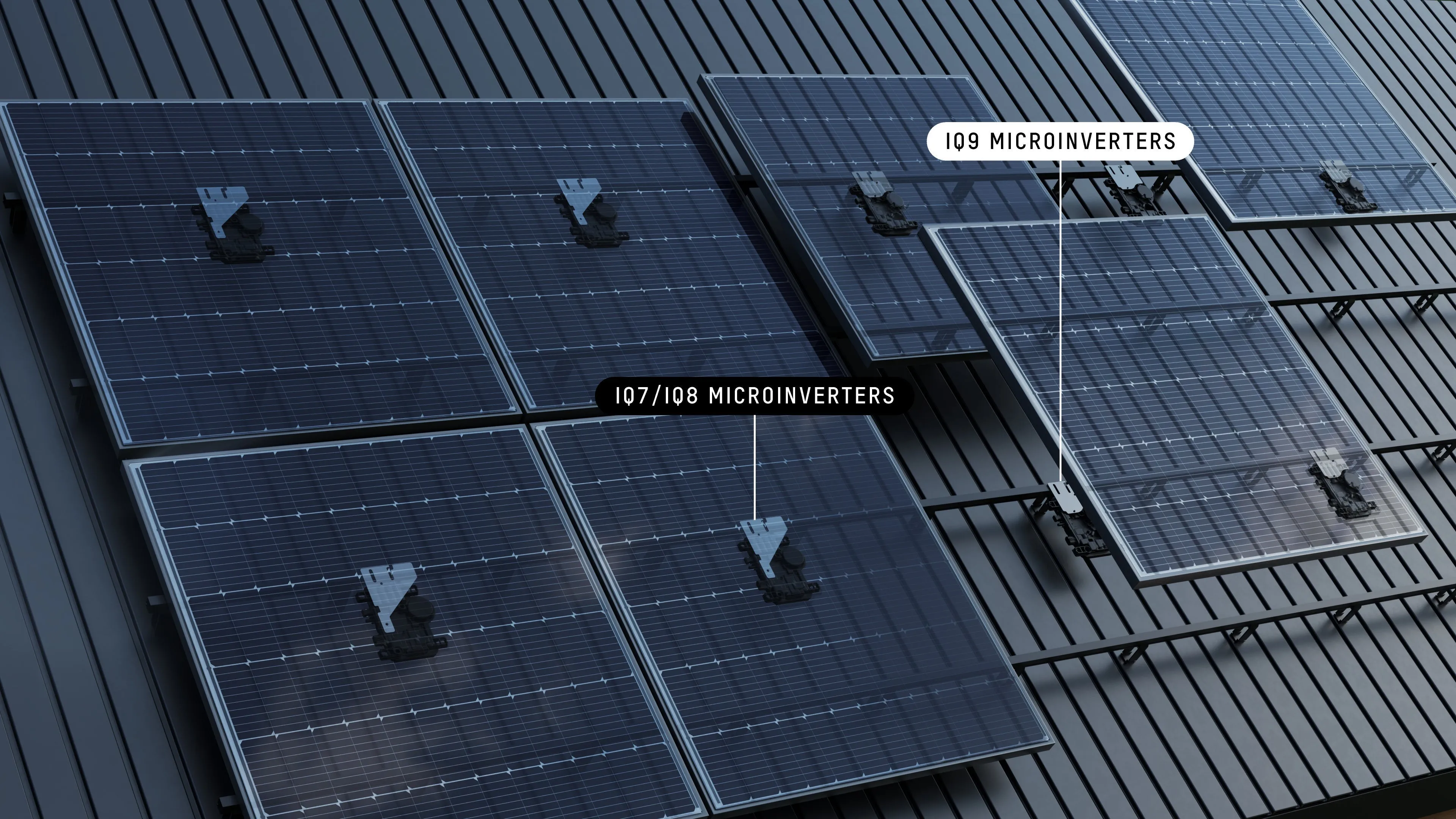 Extension d’une installation solaire avec des micro-onduleurs Enphase IQ8 sur le même toit