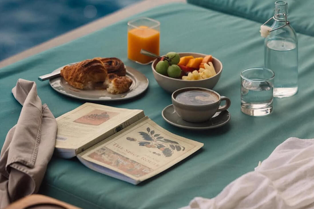 Breakfast on your private balcony (upon request)