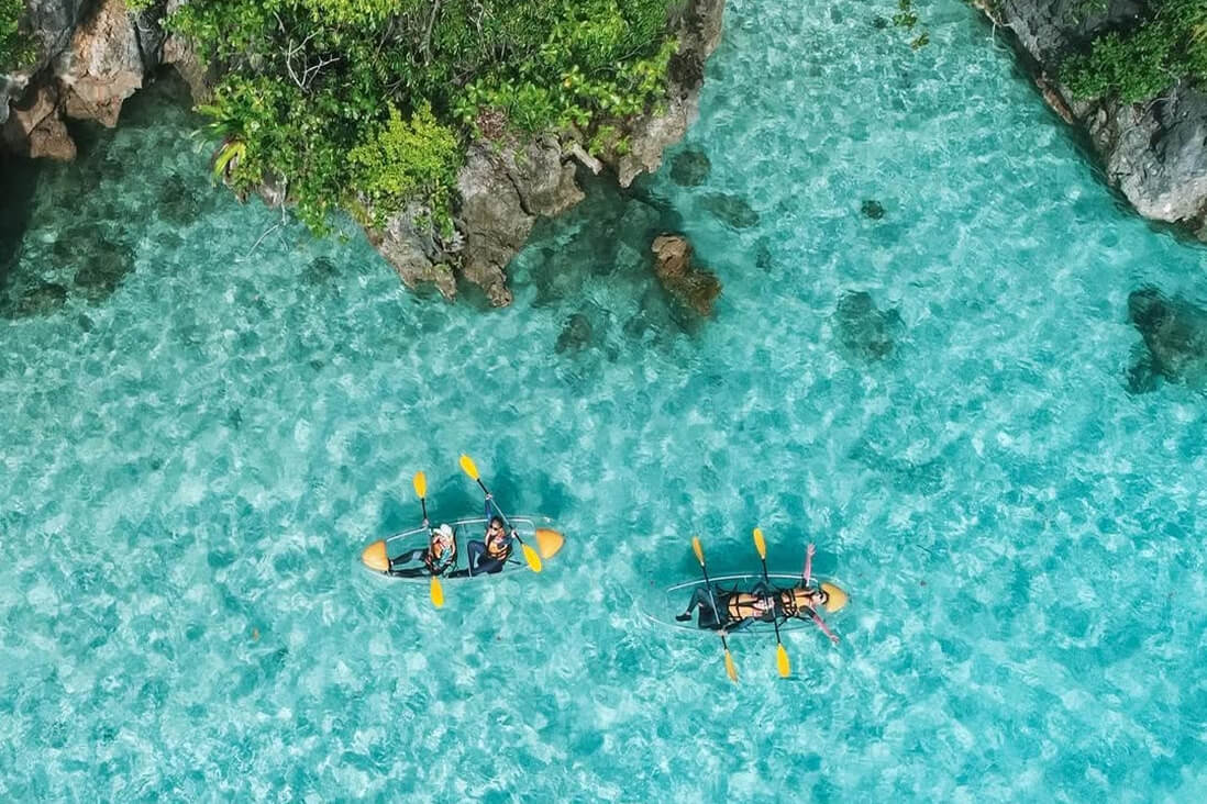 Sea kayaks