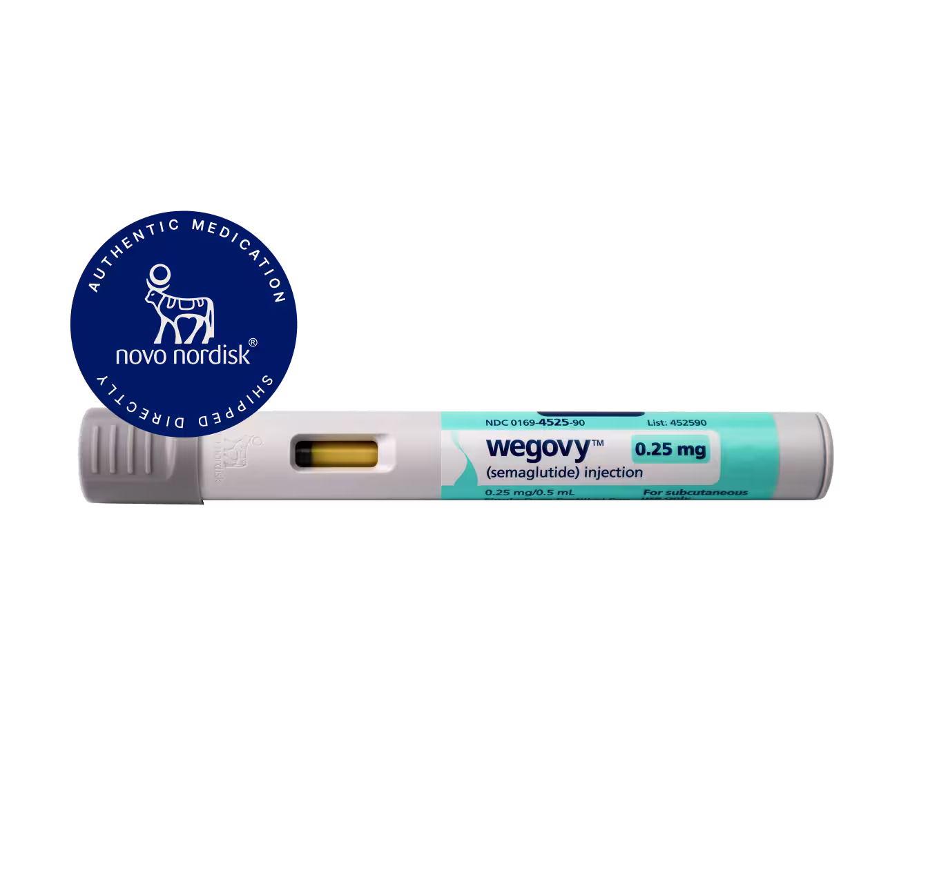 Wegovy (GLP-1) shipped directly from Novo Nordisk
