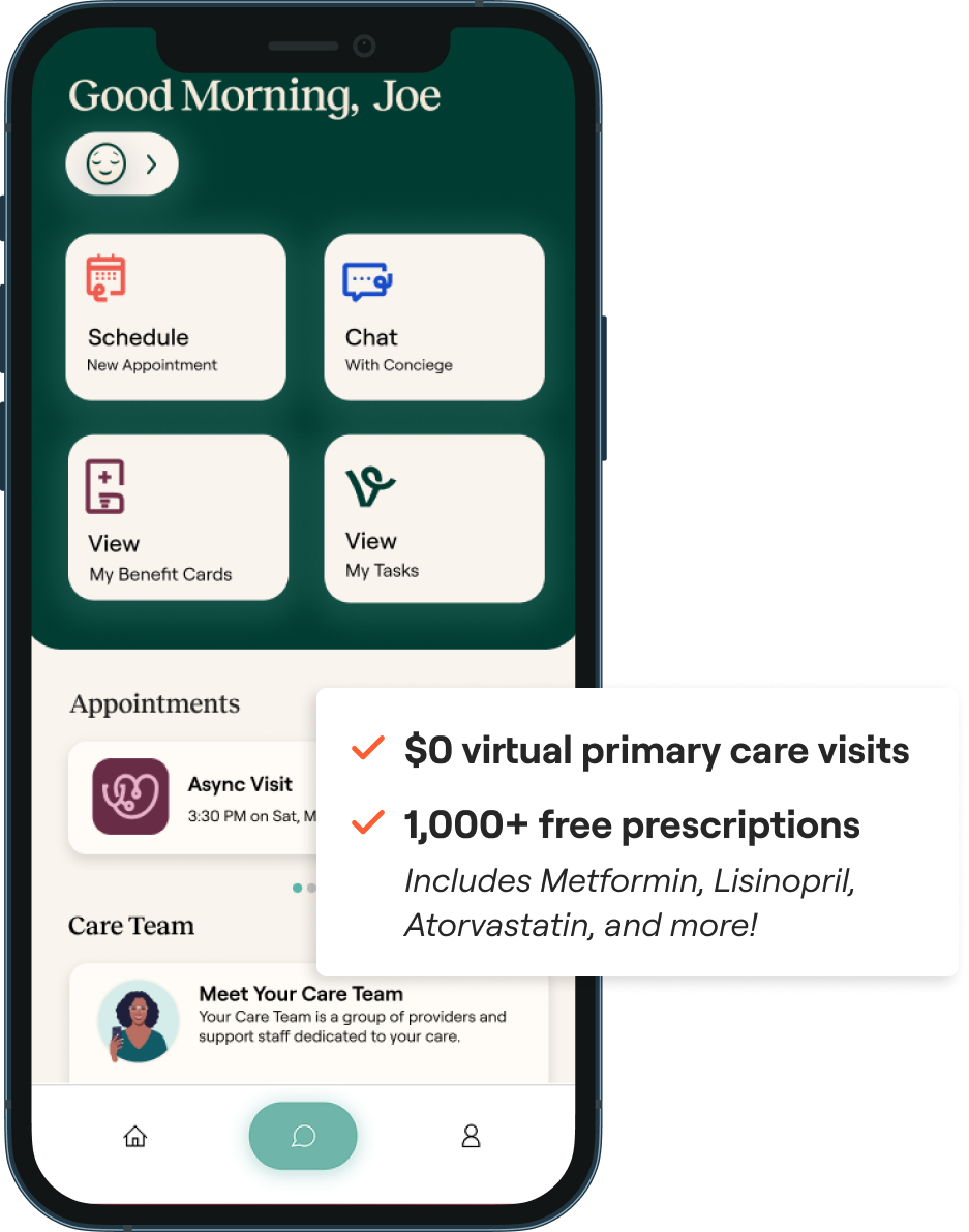 Vitable Primary Care membership for easier Direct Primary Care access