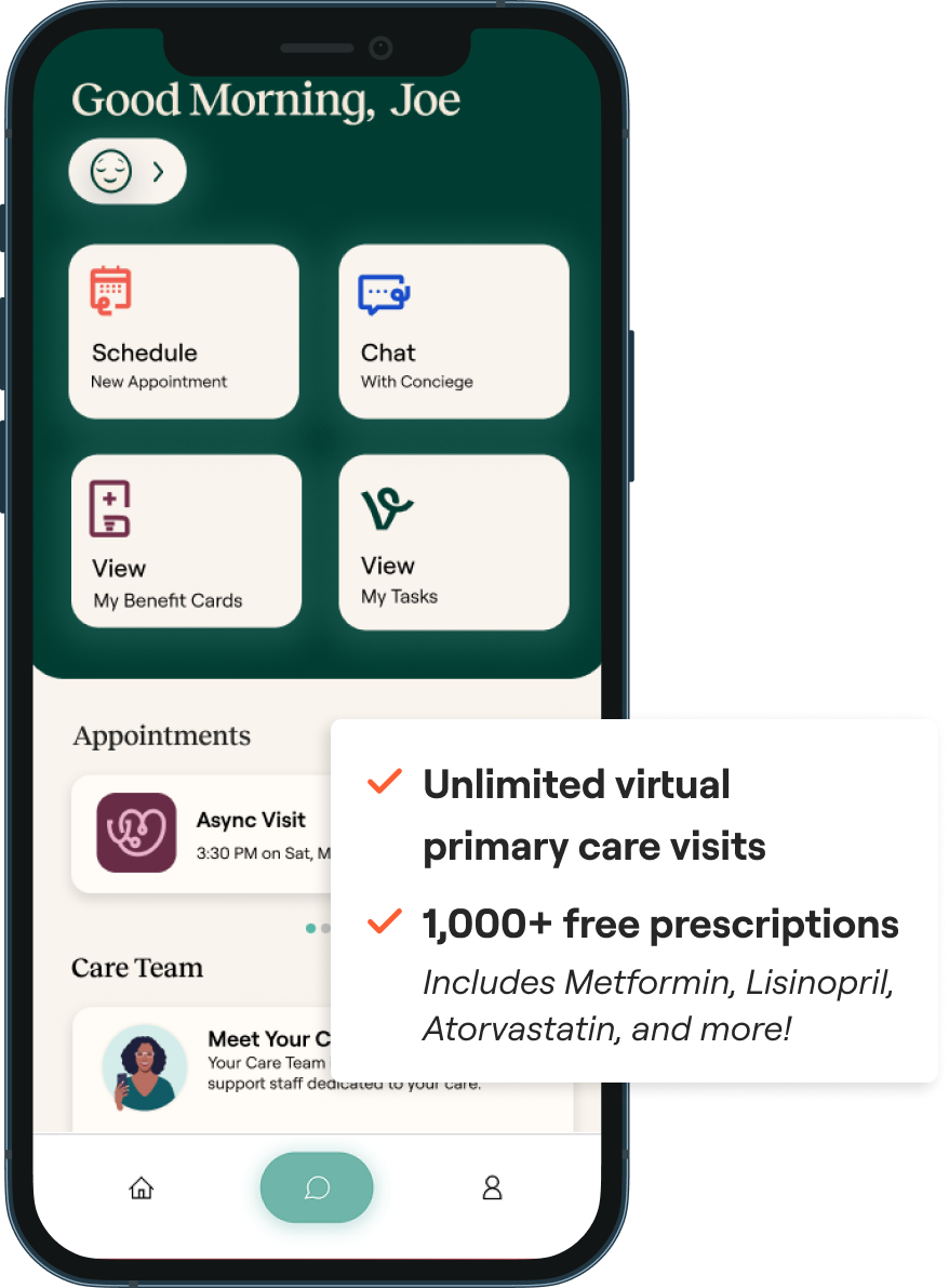 Vitable Primary Care membership for easier Direct Primary Care access