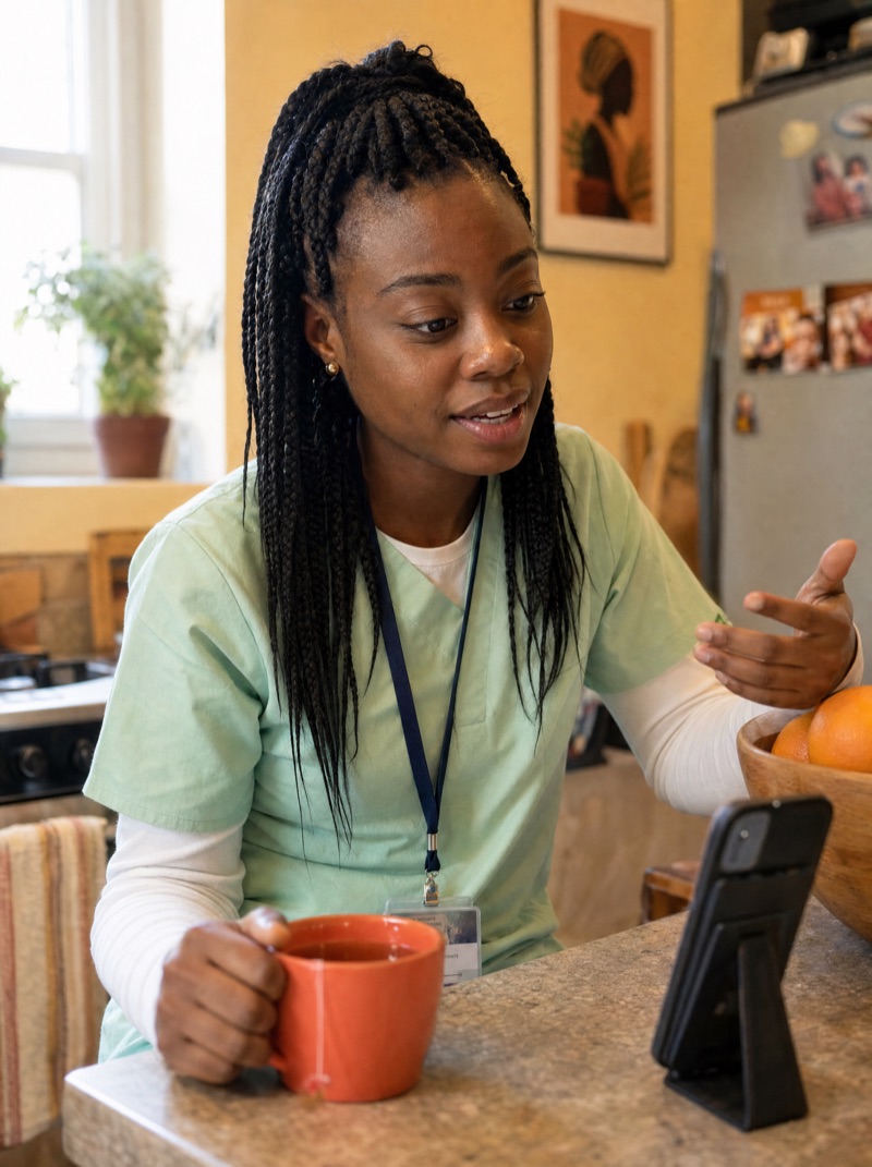 Virtual primary care visit