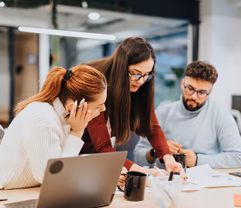 Discussion of people.
