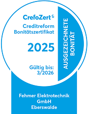 Bonitätszertifikat von Creditreform von 2025
