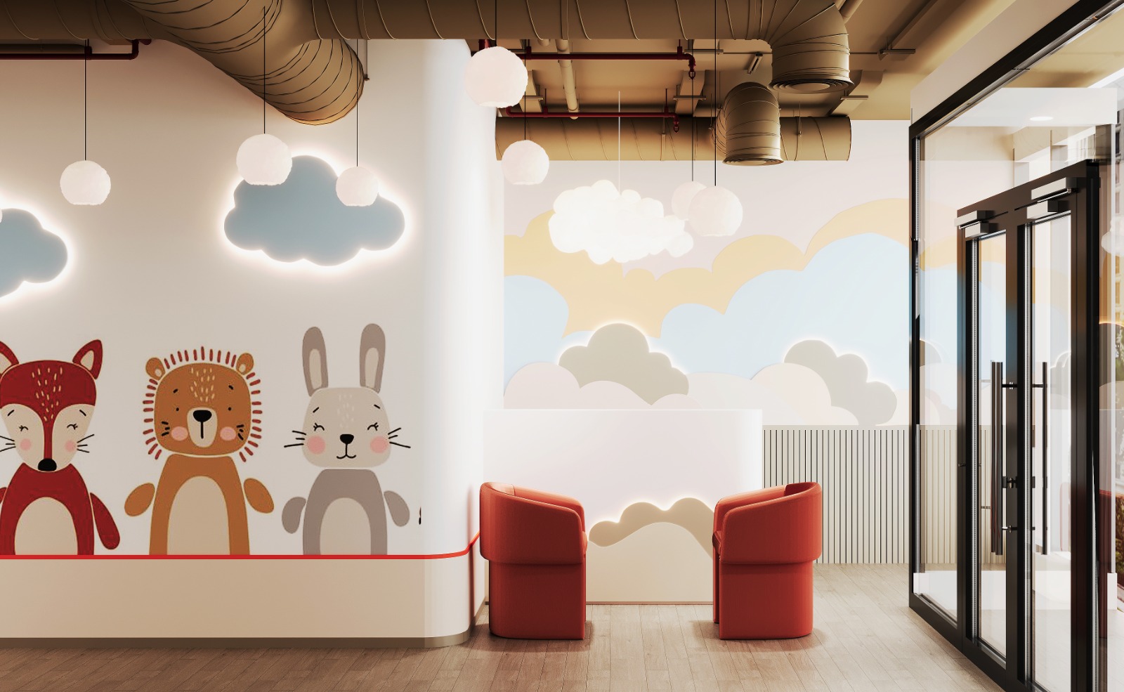 Reception area, Mirdif