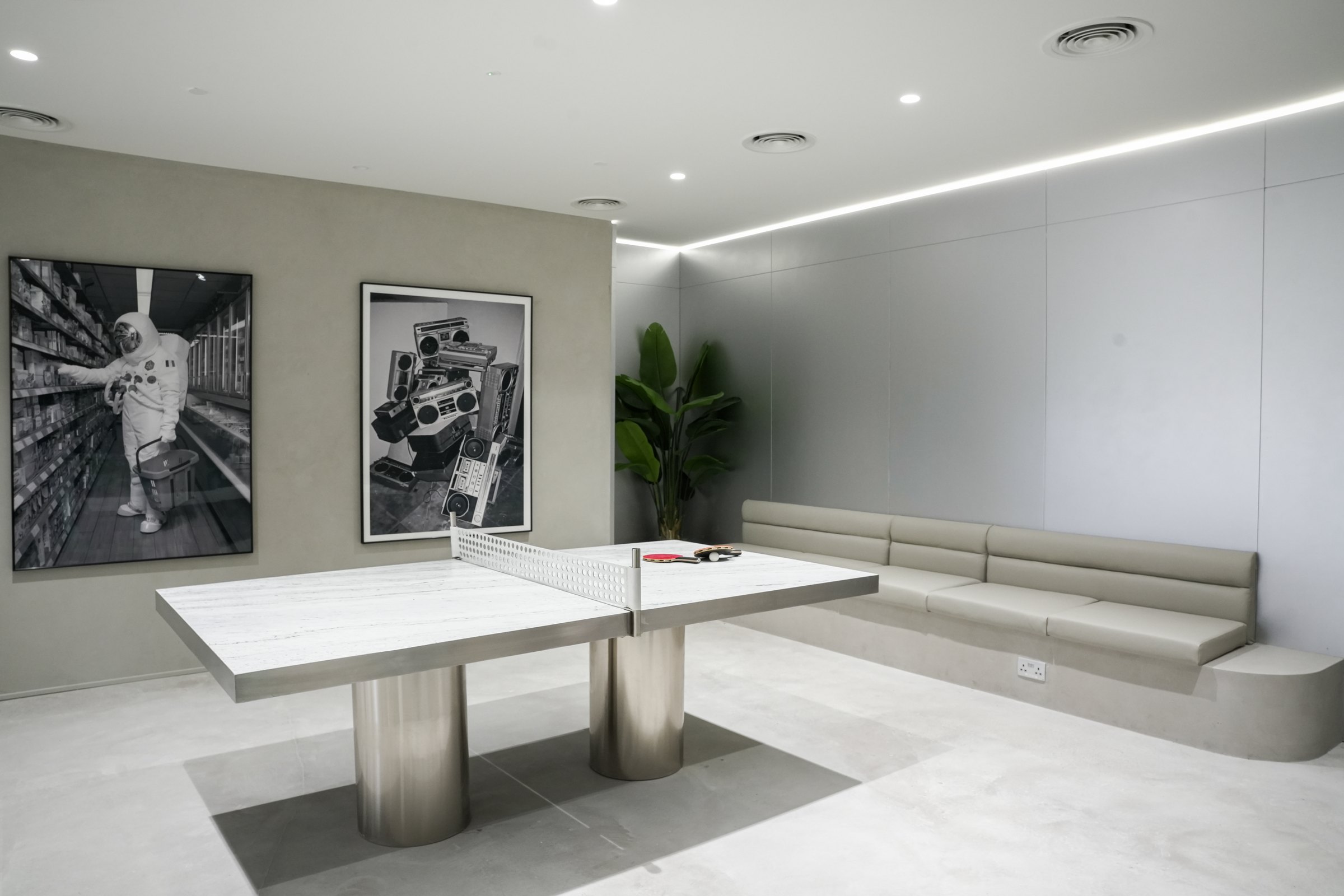 Recreation room with table tennis, creative studio, JAFZA