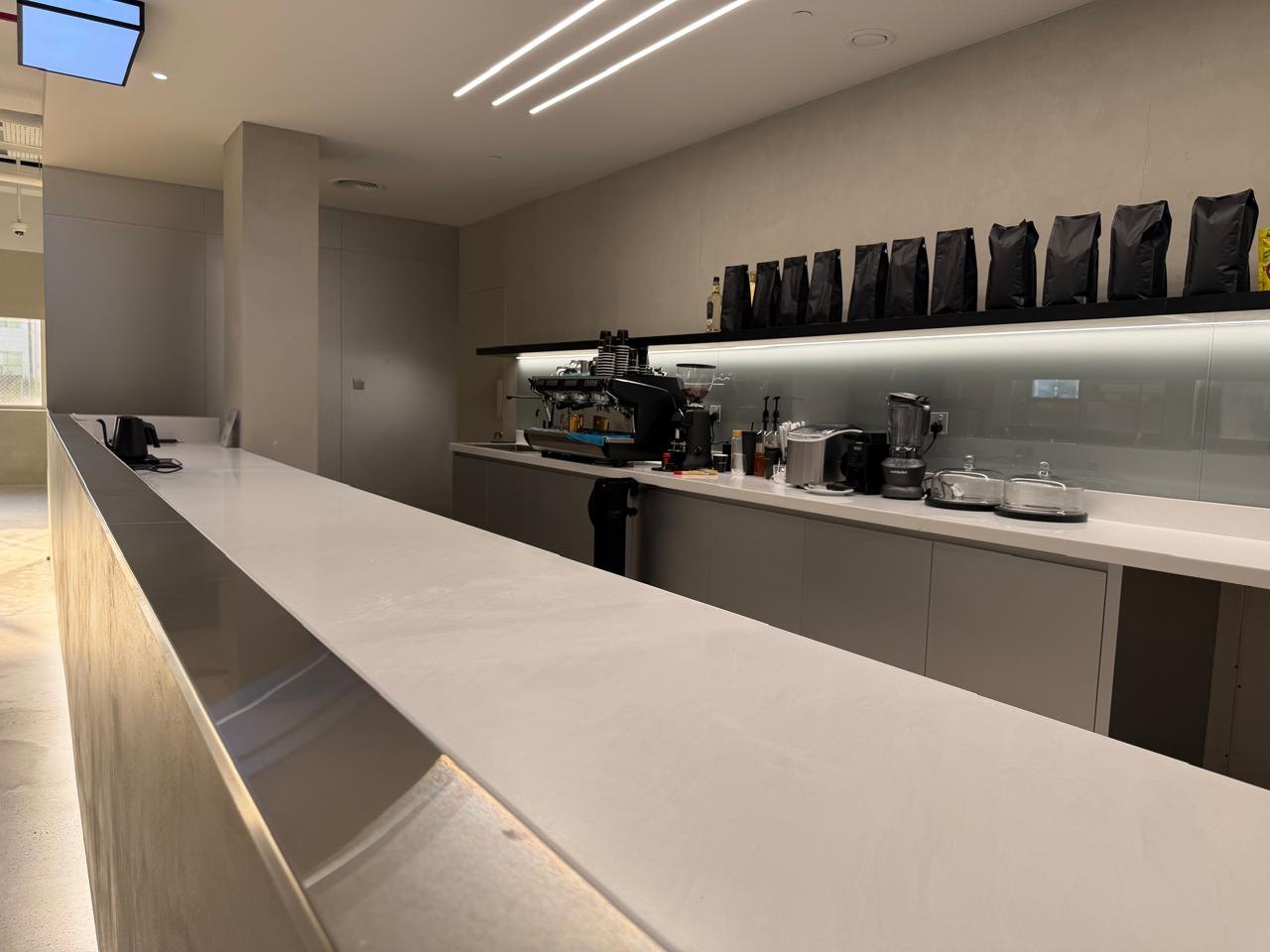 Pantry and coffee bar, creative studio, JAFZA