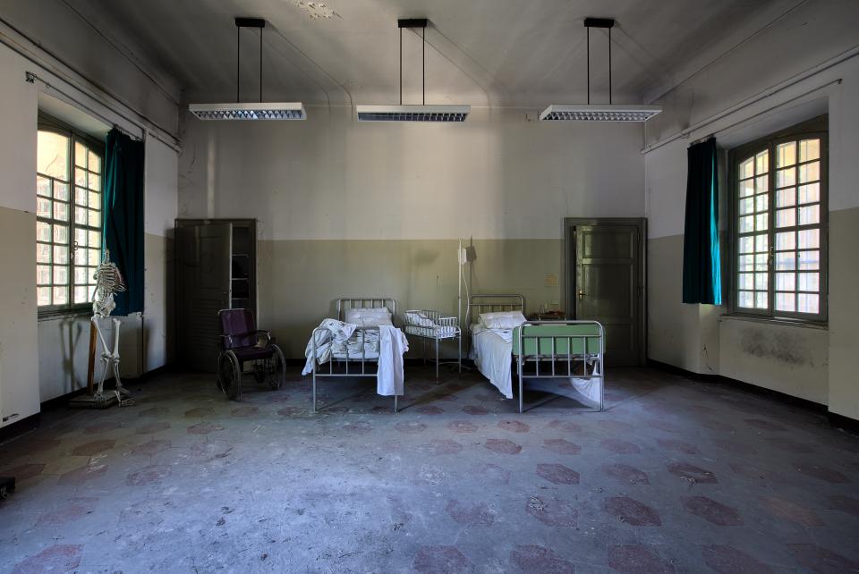 A hospital examination room prepared for a screening appointment — Preventive Medicine