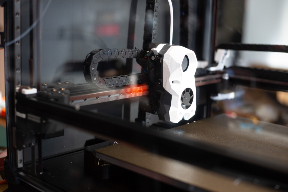 Additive manufacturing equipment in operation — Regenerative Medicine