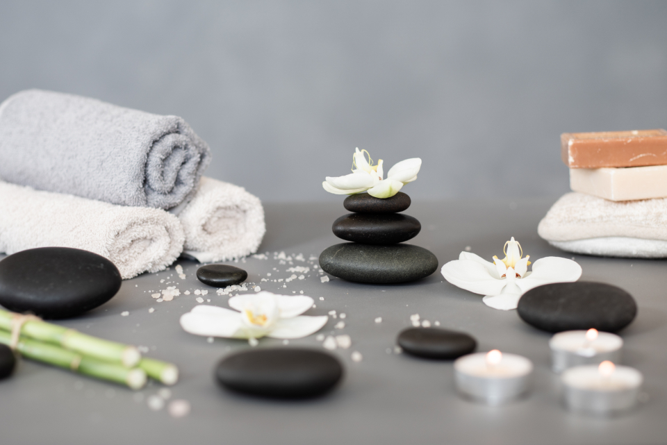 Spa materials laid out at a wellness facility — Longevity Tourism & Wellness