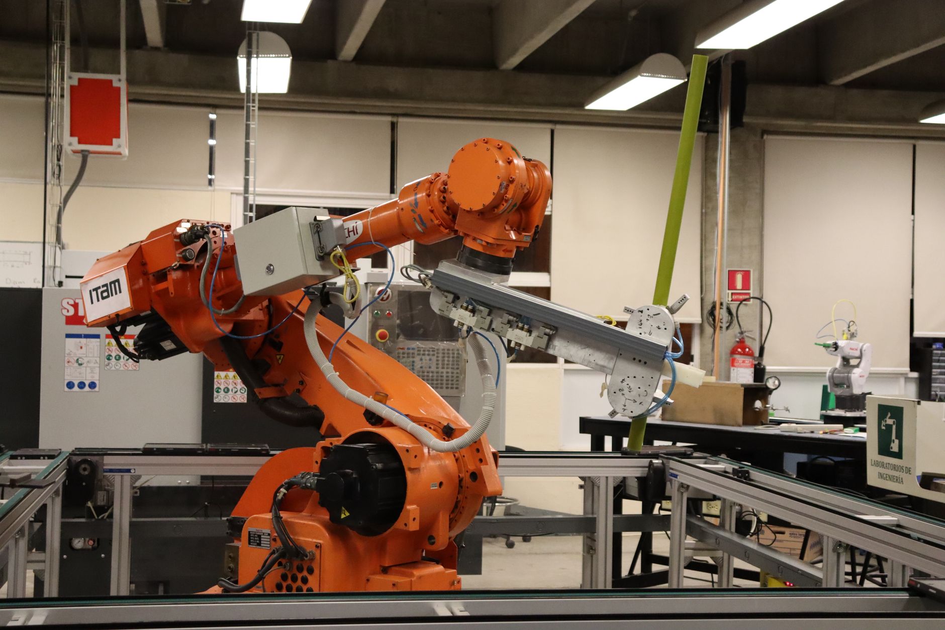 An industrial robotic arm in a laboratory, showing automation in use — Regenerative Medicine