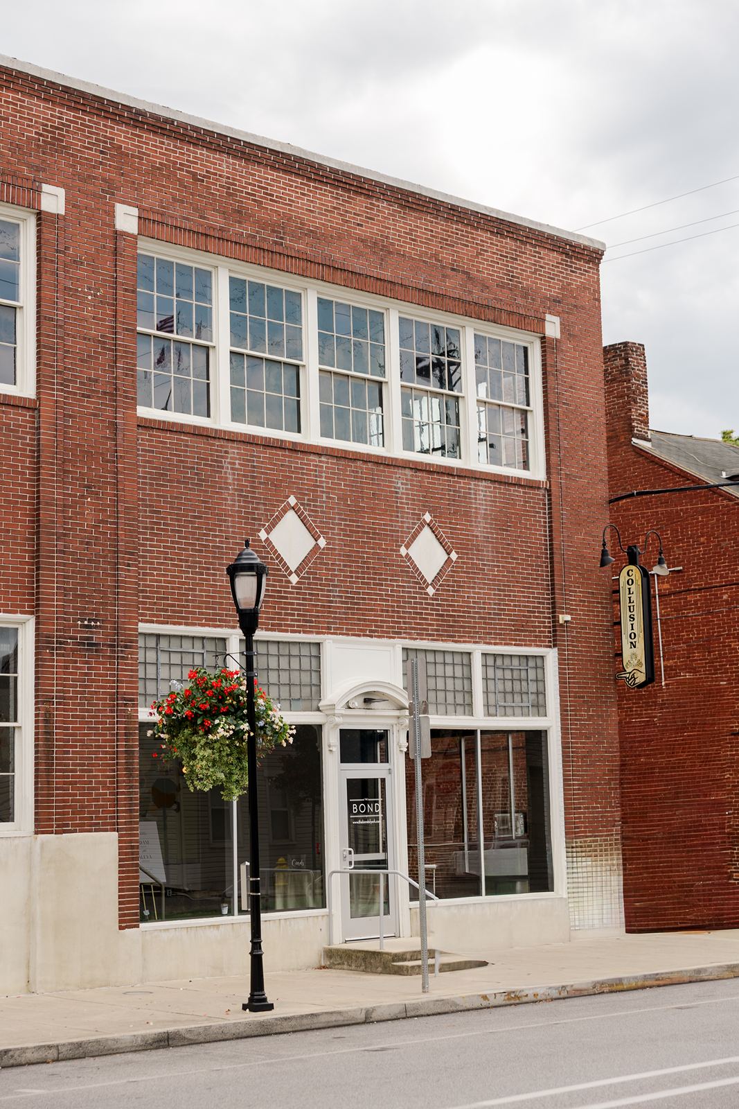 Exterior of The Bond modern wedding venue located in York Pennsylvania