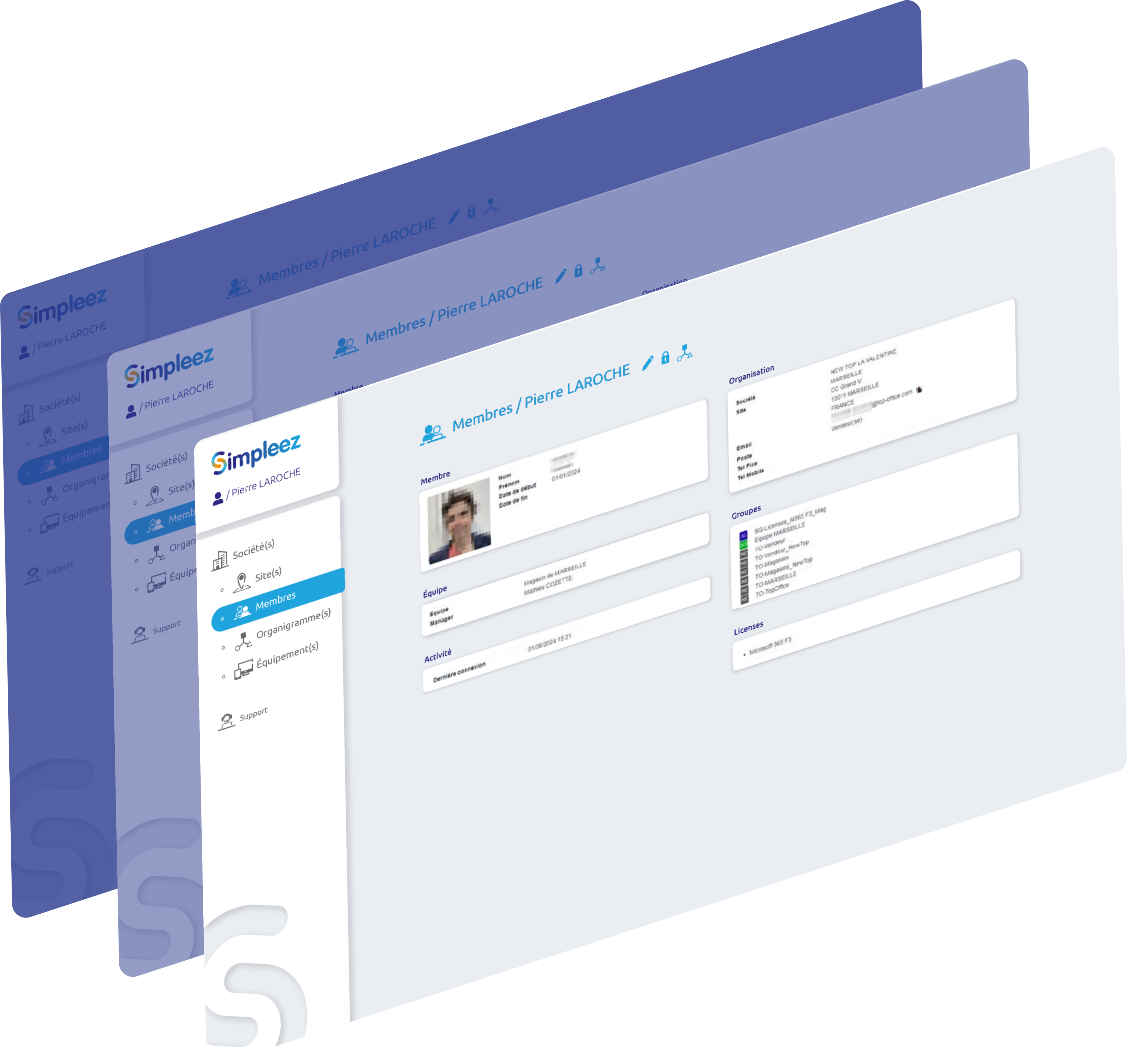 Illustration du logiciel Simpleez by Pragmatism IT