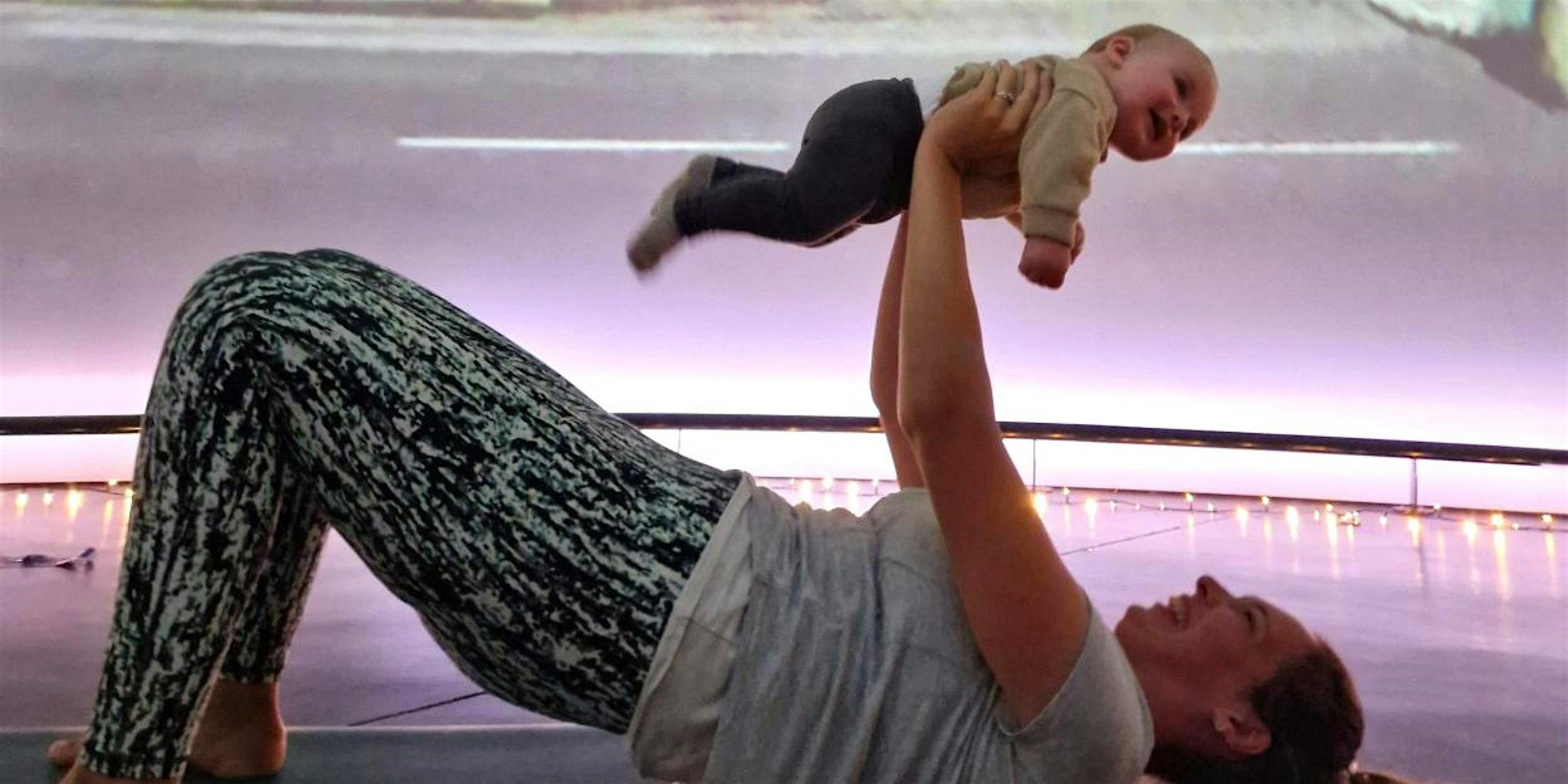 Postnatal Pilates in the immersive dome event preview