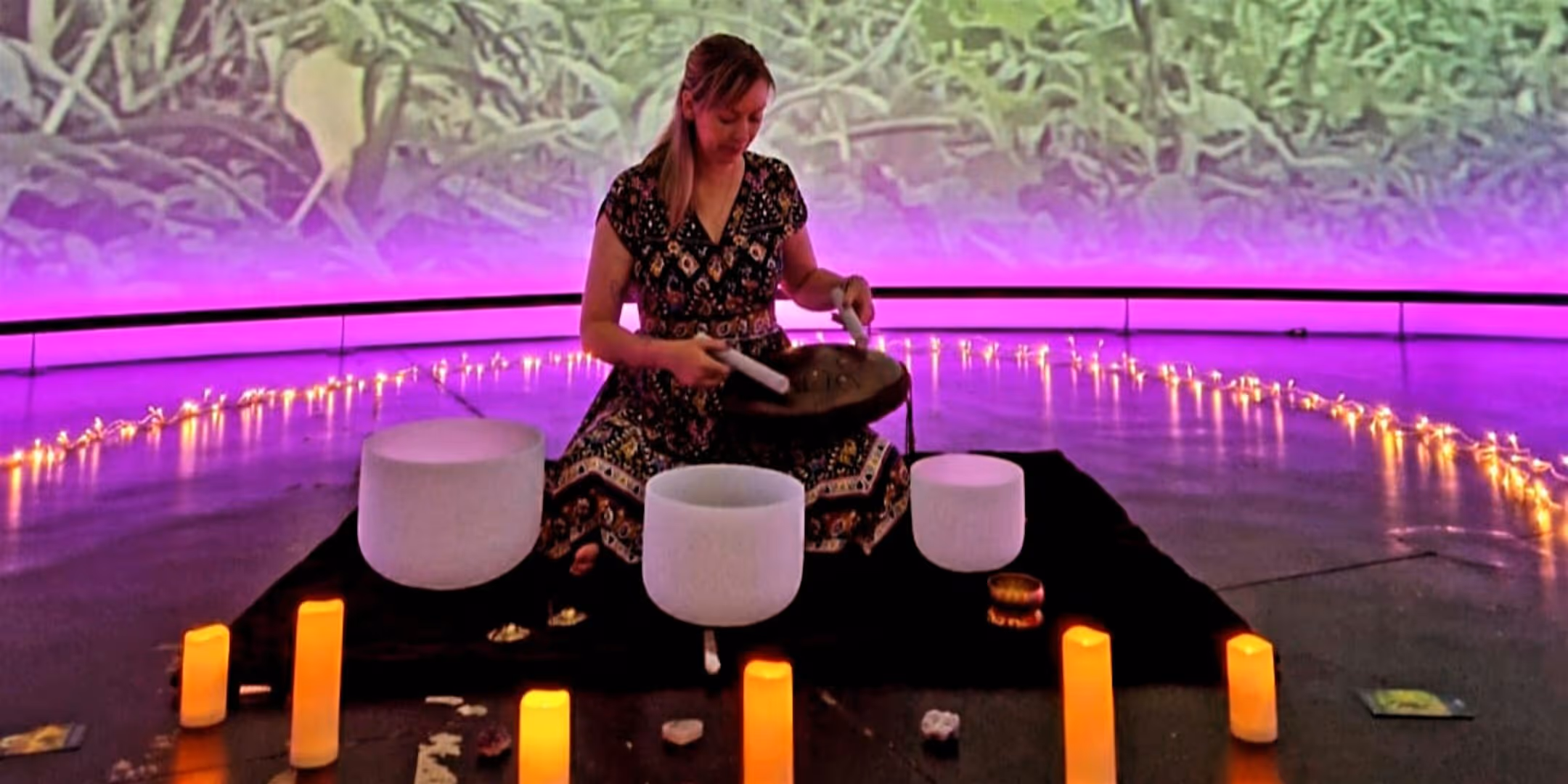 Guided Meditation with Reiki in the Immersive Dome event preview