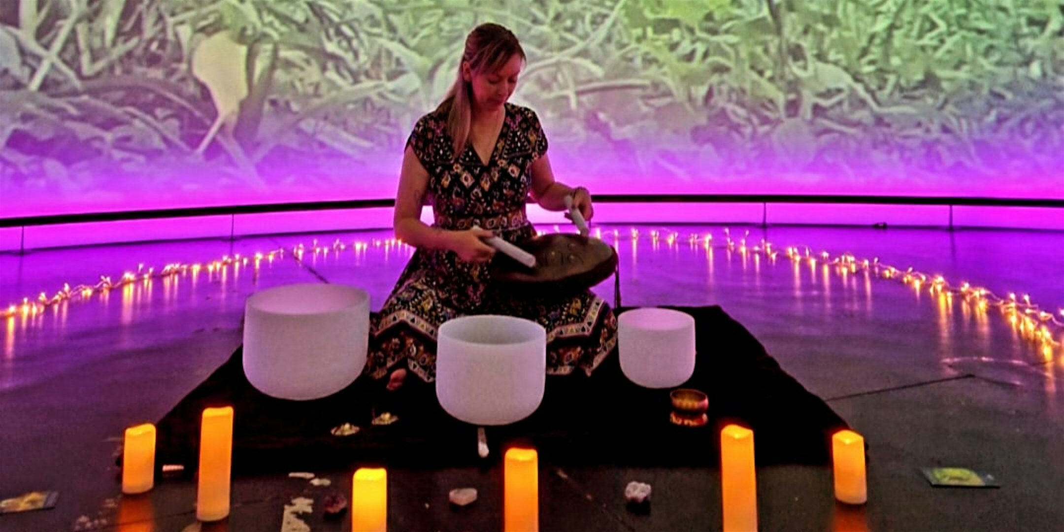 Guided Meditation with Reiki in the Immersive Dome event preview