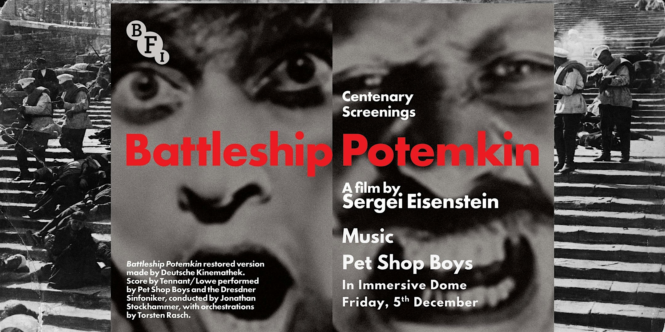 Battleship Potemkin: The Pet Shop Boys Score in the Dome event preview
