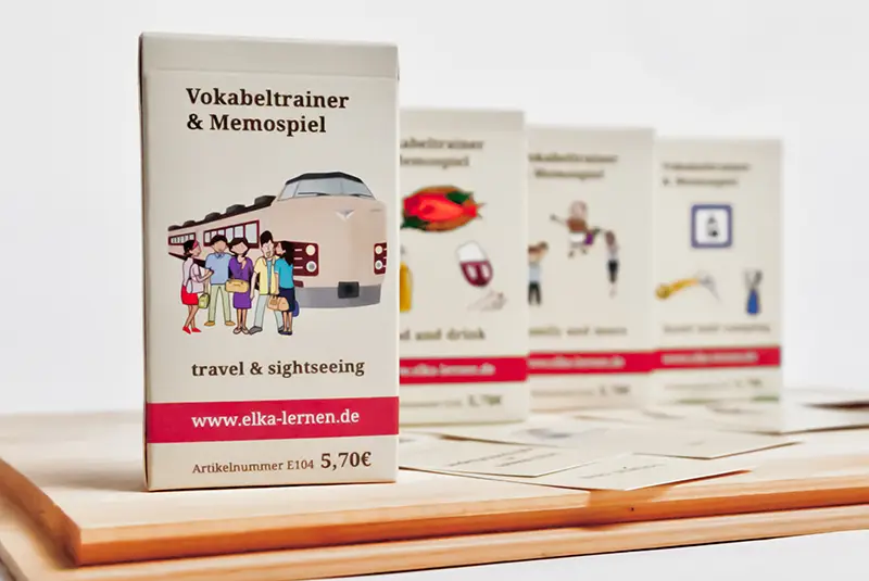 Auswahl an ELKA Vokabelboxen