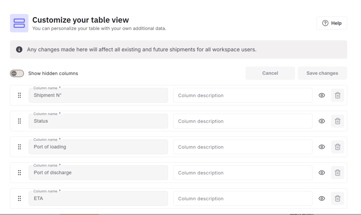 Feature Image customs columns