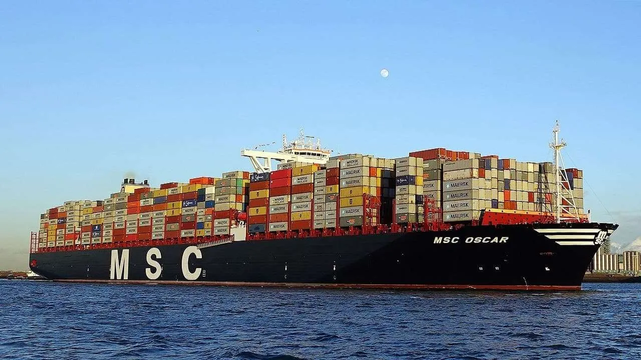MSC vessel