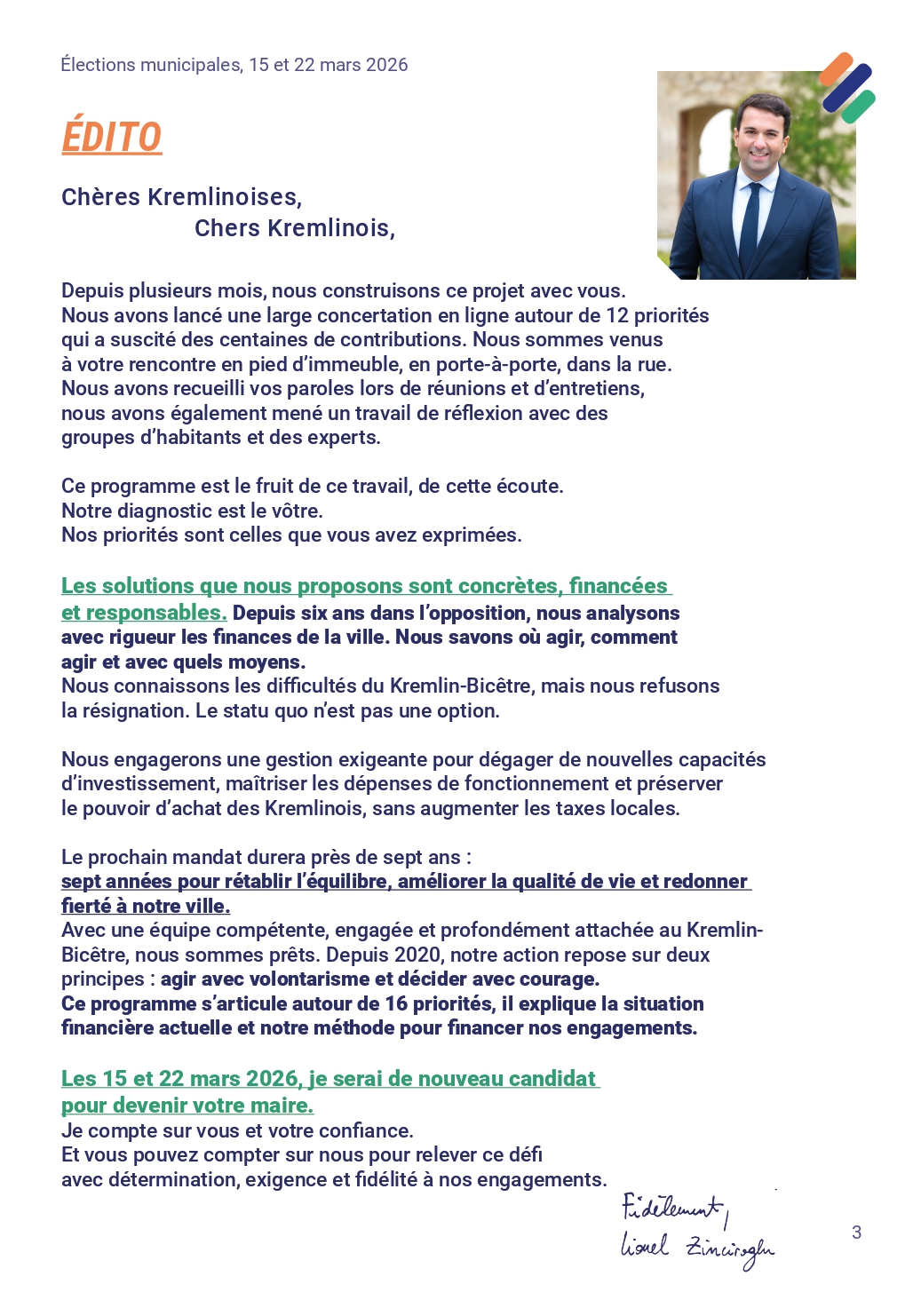 Notre programme page 3