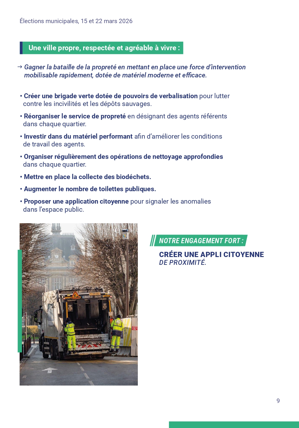 Notre programme page 9